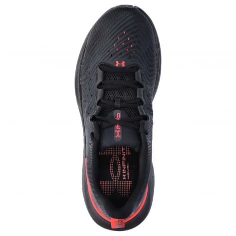 Under Armour Herren Laufschuhe UA Infinite Pro 3027190-006 43 Black/Anthracite/Red | 43