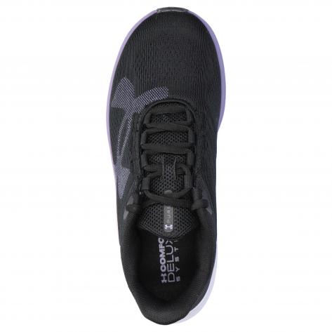 Under Armour Damen Laufschuhe Pursuit 4 Big Logo 6000598-004 39 Black/Purple Luxe/Purple Luxe | 39