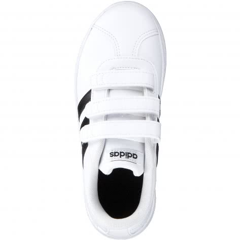 adidas CORE Kinder Sneaker VL COURT 2.0 CMF C DB1837 35 ftwr white/core black/ftwr white | 35