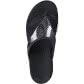 Crocs Damen Zehentrenner Monterey Metallic Wedge Flip 206303 