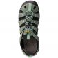 Keen Damen Sandale Clearwater CNX Leder 1014371 38.5 MINERAL BLUE/YELLOW | 38.5
