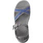 Keen Damen Sandale Terradora II Strappy Open Toe 1024878 37.5 Grey/Hydrangea | 37.5
