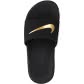 Nike Kinder Badeschlappen Kawa Slide (GS/PS) 819352-003 37.5 Black/Metallic Gold | 37.5