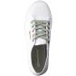 Superga Damen Sneaker Cotu Contrast S1114BW-SA0C 42 White-Green Sage | 42
