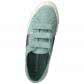 Superga Damen Sneaker 2750 PUSNAKE3STRAPW S00CJY0-K91 38 Green Lt Sage | 38