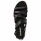 Timberland Damen Sandale Chicago Riverside A41BE 38.5 Black | 38.5