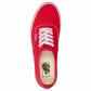 Vans Sneaker Authentic VEE3RED 44.5 Red | 44.5