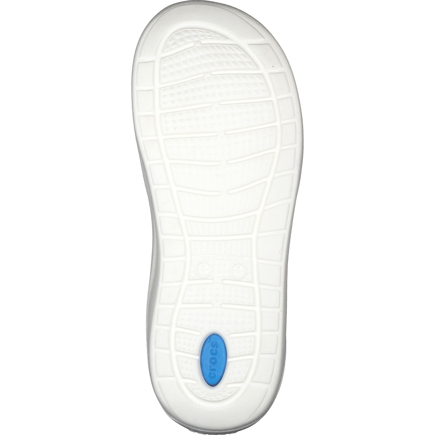 Crocs Herren Zehentrenner LiteRide Flip 205182-462 46-47 Navy/White ...