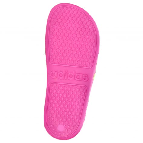 adidas Damen Badeschlappen Adilette Aqua JS4052 38 Shock Pink/Solar Slime/Pink | 38
