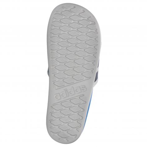 adidas Herren Badeschlappen Adilette Comfort 2.0 HQ2471 43 Grey Two/Core Black/Ray Blue | 43