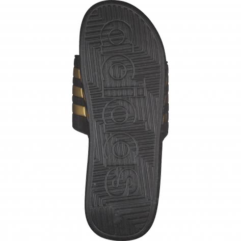 adidas Herren Badeschlappen ADISSAGE EG6517 51 Core Black/Gold Met./Core Black | 51