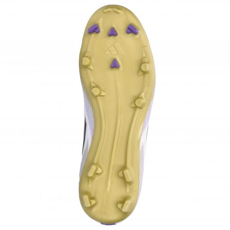 adidas Kinder Fussballschuhe F50 LEAGUE FG/MG MID J JI3545 36 Ftwr White/Core Black/Gold Met. | 36