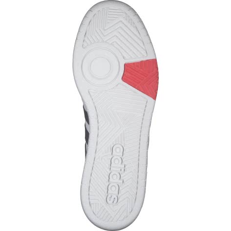 adidas Herren Sneaker Hoops 3.0 GY5427 40 Ftwr White/Legend Ink/Vivid Red | 40