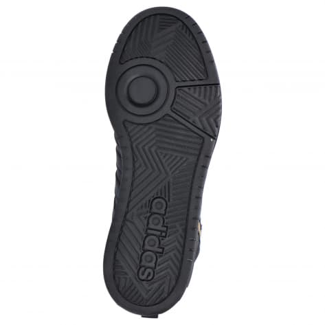 adidas Herren Sneaker Hoops 3.0 Mid Wtr IG7928 36 2/3 Core Black/Core Black/Preyel | 36 2/3