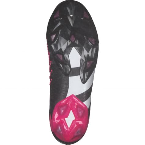 adidas Herren Fussballschuhe Predator Accuracy.1 L FG GW4577 43 1/3 Core Black/Ftwr White/Pink | 43 1/3