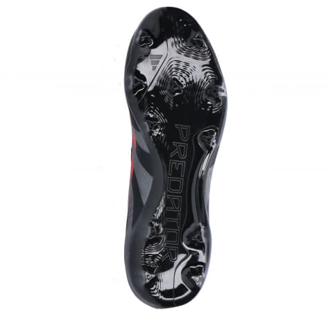 adidas Unisex Fussballschuhe PREDATOR LEAGUE FT FG/MG ID1322 44 2/3 Core Black/Grey Four/Lucid Red | 44 2/3