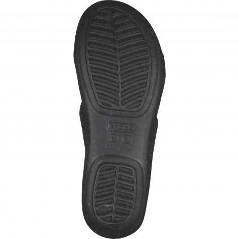 Crocs Damen Sandale Monterey Shimmer Slip-On Wedge 207143 