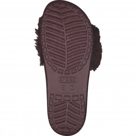 Crocs Damen Schuhe Sloane Luxe Slide W 205968-60U 36-37 Burgundy/Burgundy | 36-37