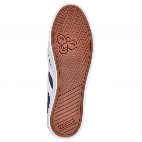 Hummel Sneaker Slimmer Stadil Low 063512-7647 47 Uniformblau-Weiss KH | 47