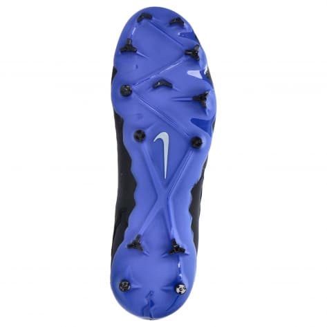 Nike Herren Fussballschuhe Phantom GX Pro FG DD9463-040 44.5 Black/Chrome-Hyper Royal | 44.5