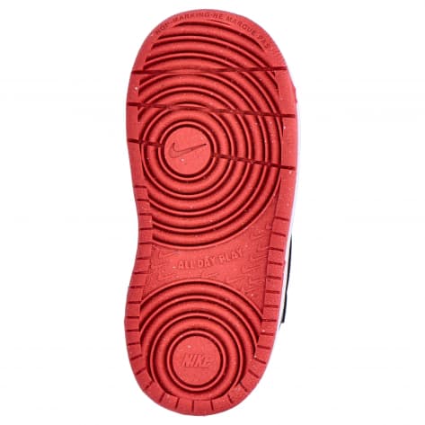 Nike Kleinkinder Sneaker Court Borough Low Recraft (TD) DV5458-600 25 University Red/Black-White | 25