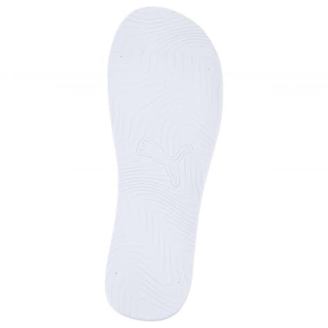 Puma Damen Zehentrenner Sandy Flip 395426-01 42 Puma White- Gold-White | 42