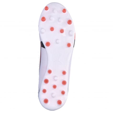 Puma Herren Fußballschuhe Ultra Match MG 107520-01 46 Puma White-Puma Black-Fire Orchid | 46