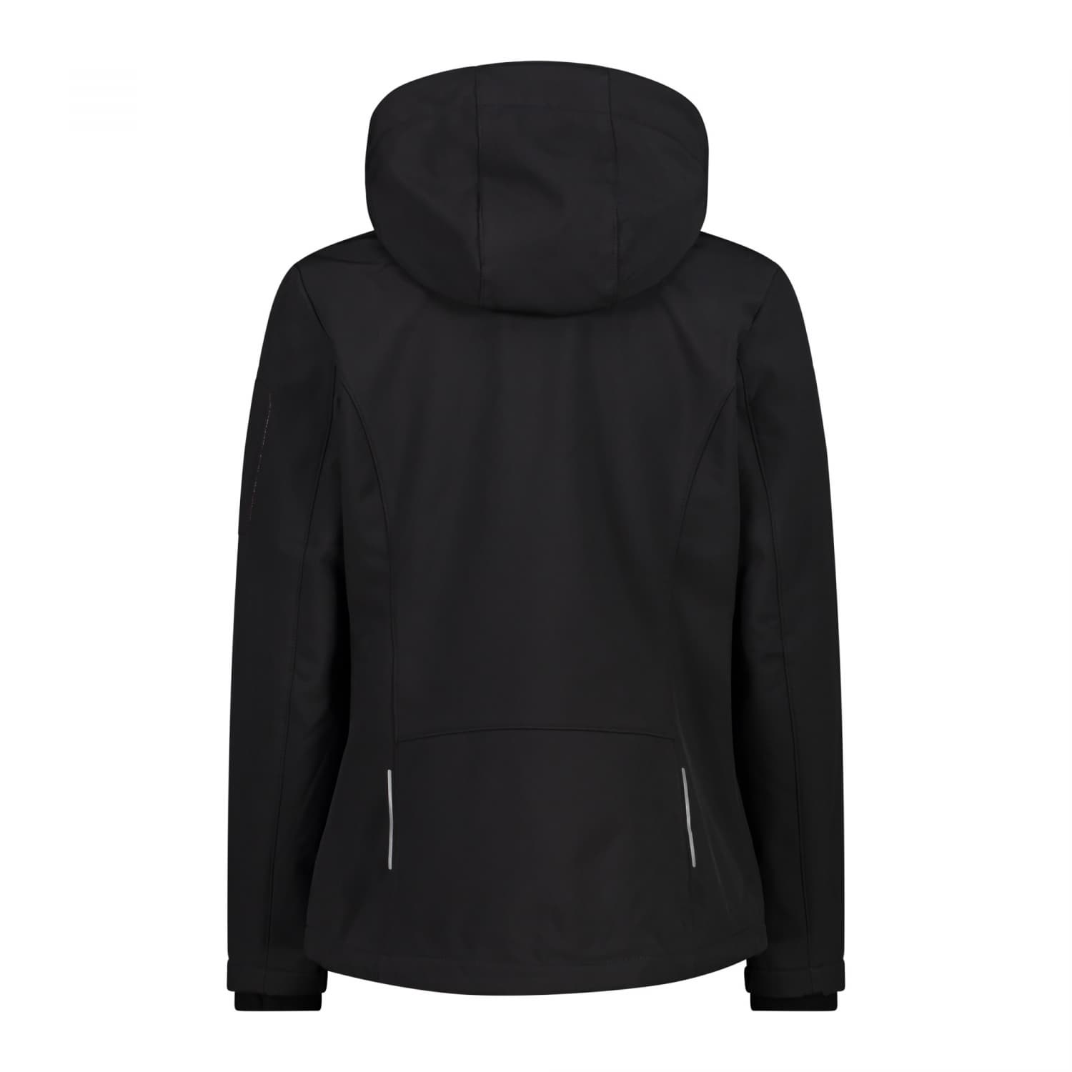CMP Damen Softshelljacke Woman Jacket Zip Hood 39A500600UN 46 AntraciteFard 46 cortexpower.de
