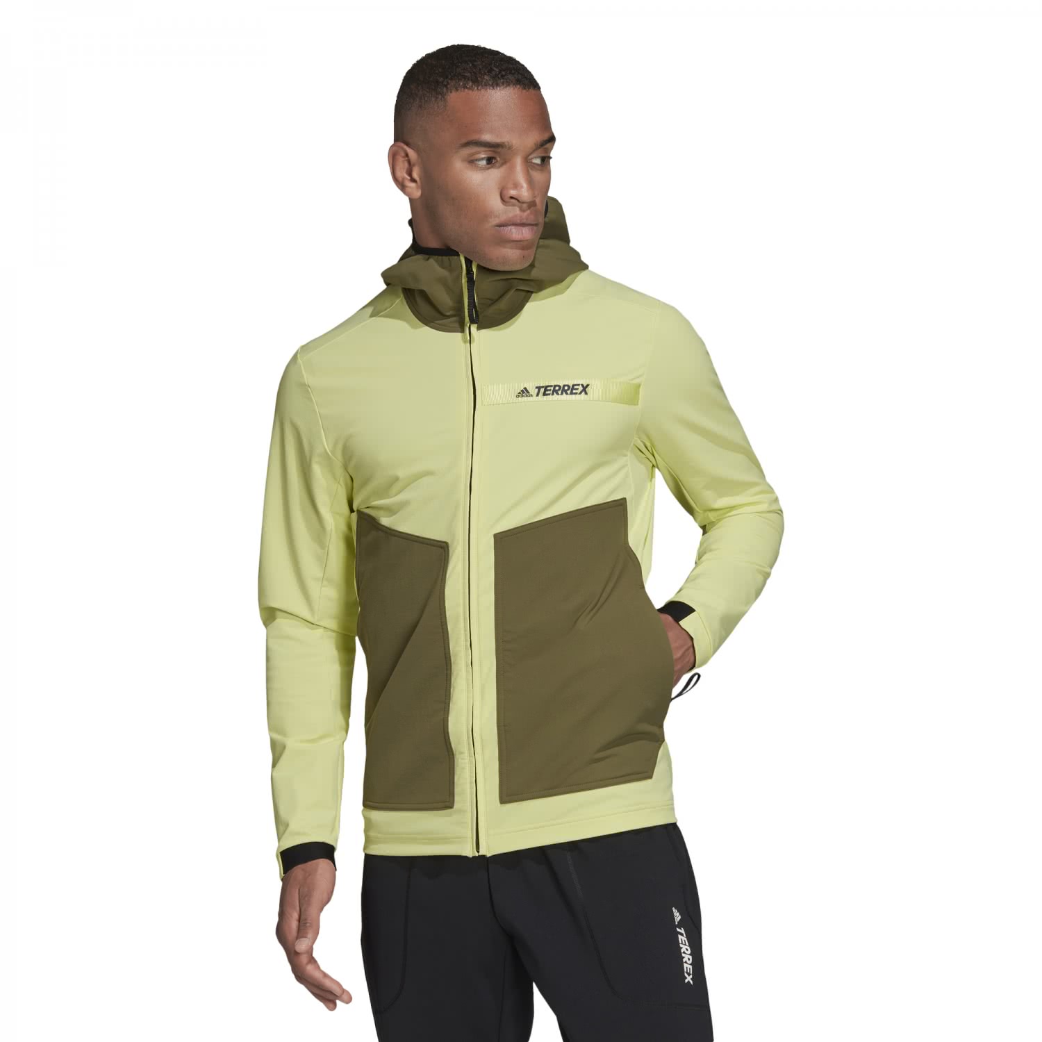 adidas TERREX Herren Softshelljacke Multi Stretch Softshell Jacket GU6489 M Pulse Yellow M cortexpower