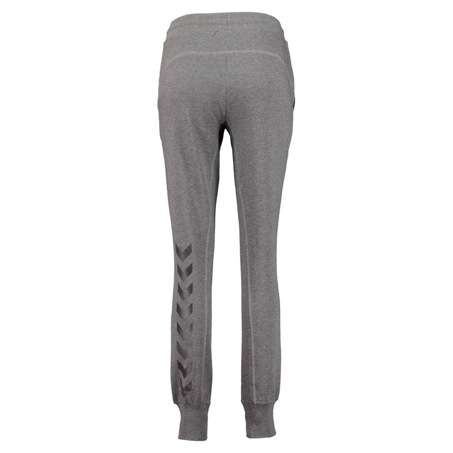 Hummel Damen Trainingshose Classic Bee Wo Glen Pants 37210-2007 XS Dark Grey Melange | cortexpower.de