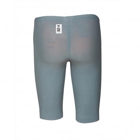 Arena Jungen Wettkampf-Schwimmhose Powerskin R-EVO One Jammer Jr 001777-141 140 Grey-Bright Orange | 140