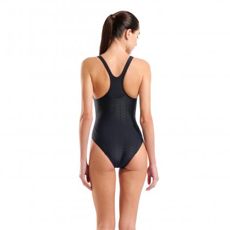 Arena Damen Badeanzug Monoglow Swimsuit One Piece 011712-550 38 Black Multi-Black | 38