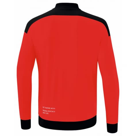 erima Kinder Präsentationsjacke Change 1012301 128 Rot/Schwarz/Weiß | 128