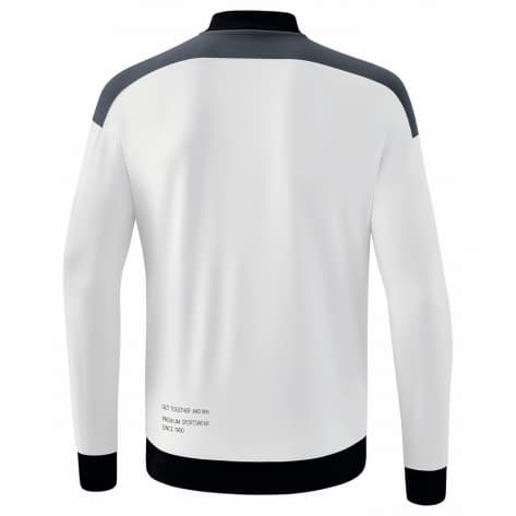 erima Herren Präsentationsjacke Change 1012307 L Weiß/Slate Grey/Schwarz | L