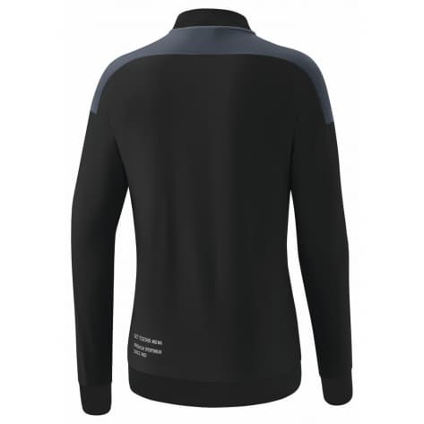 erima Damen Präsentationsjacke Change 1012313 36 Black Grey/Slate Grey/Weiß | 36