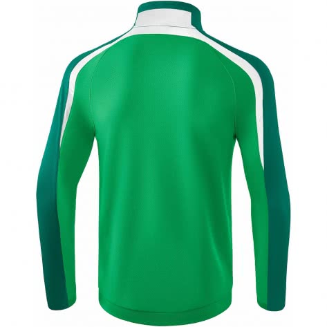 erima Herren Trainingsjacke Liga 2.0 1031803 M Smaragd/Evergreen/Weiß | M