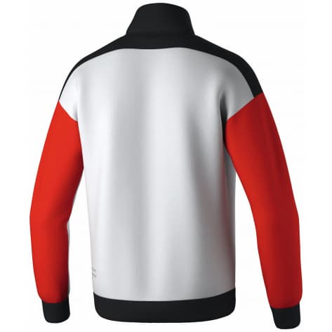 erima Herren CHANGE by erima Trainingsjacke 1032431 XXXL Weiß/Schwarz/Rot | XXXL