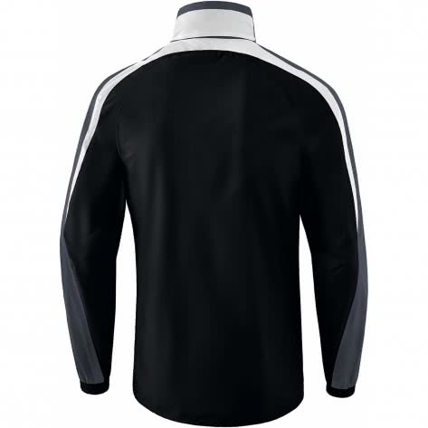 erima Kinder Allwetterjacke Liga 2.0 1051805 116 Schwarz/Weiß/Dunkelgrau | 116