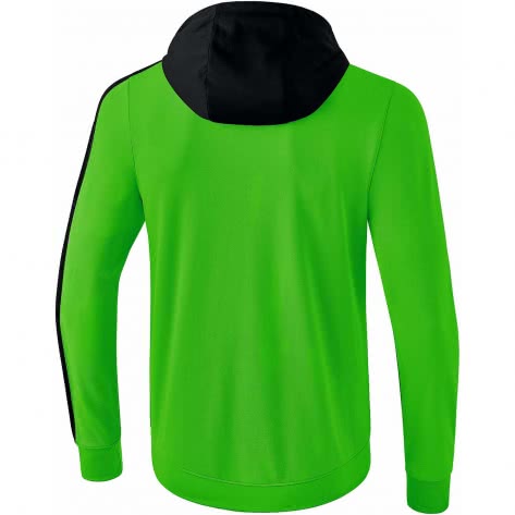 erima Kinder Kapuzenjacke Club 1900 2.0 1070704 128 Green/Schwarz | 128