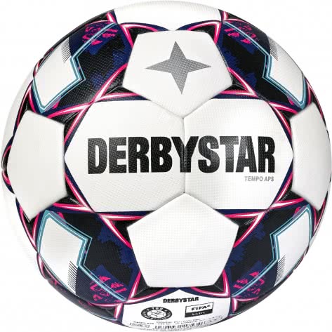 Derbystar Fussball Tempo APS v22 1182500160 5 Weiß-Blau-Pink | 5