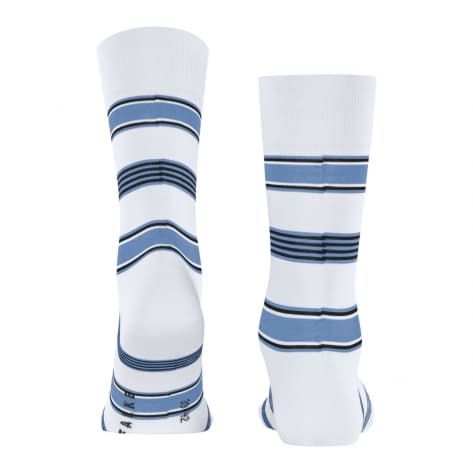 Falke Herren Socken Marina Stripe 12557-2000 39-40 white (2000) | 39-40