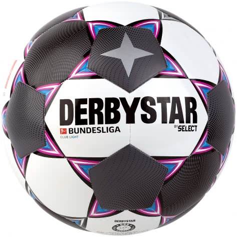 Derbystar Fussball Bundesliga 2020/21 Club Light 1318500020 Weiss/Magenta/Grau | 5