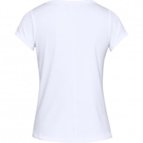 Under Armour Damen T-Shirt HG Armour SS 1328964-100 XXL White/Metallic Silver | XXL