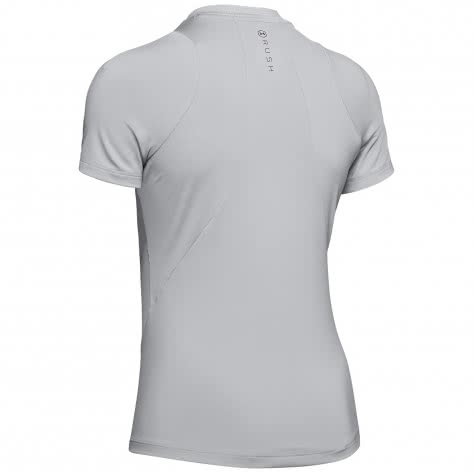 Under Armour Damen T-Shirt Rush Short Sleeve 1332468-011 XS Mod Gray/Black | XS