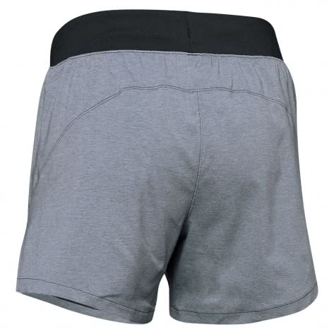 Under Armour Damen Laufshort Launch SW 1342841-001 XS Black Full Heather/Black/Reflective | XS