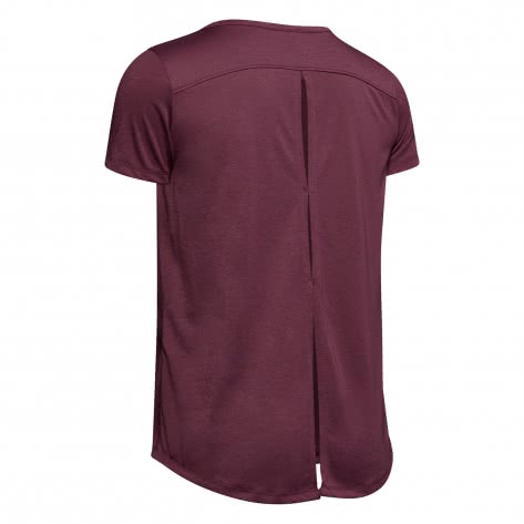 Under Armour Shirt Damen UA Whisperlight 1344469-569 S Level Purple/Metallic Silver | S