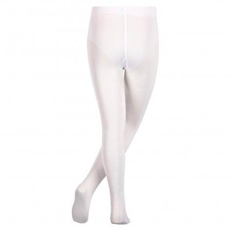 Falke Kinder Strumpfhose Romantic Dot 13501-2209 152-164 White | 152-164