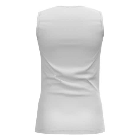 Odlo Damen Unterhemd Active F-Dry Light Eco Baselayer Top Crew Neck Singlet 141291-10000 L White | L