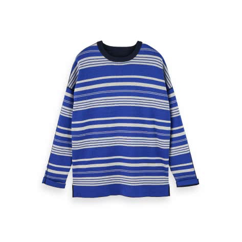 Scotch & Soda Herren Sweatshirt Reversible Pull 156831-0093 M Midnight | M