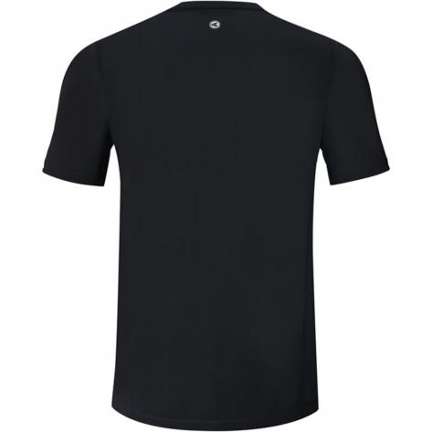 Jako Herren Laufshirt T-Shirt Run 2.0 6175-08 M schwarz | M